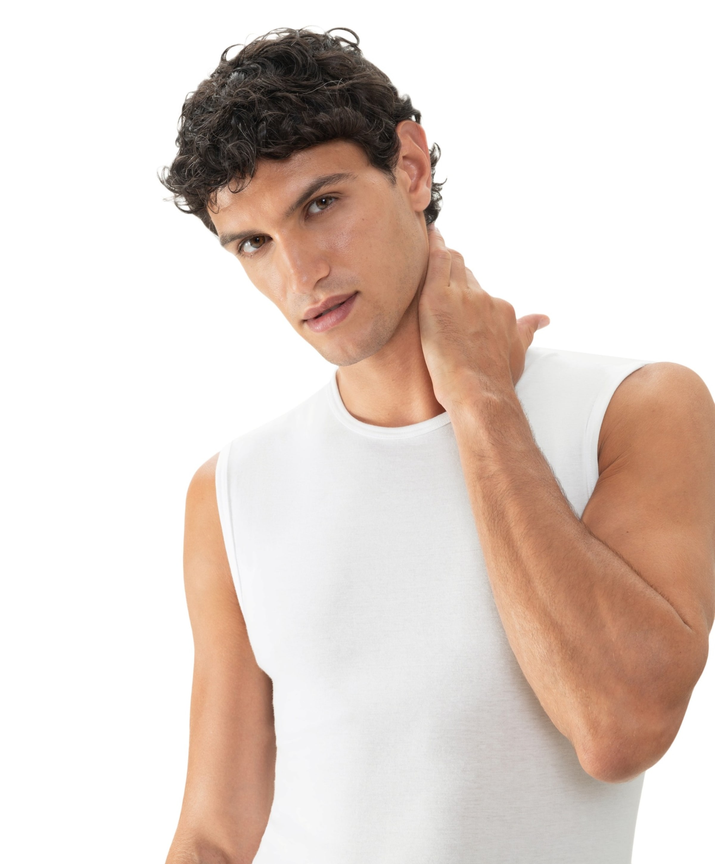 Mey Heren singlet wit