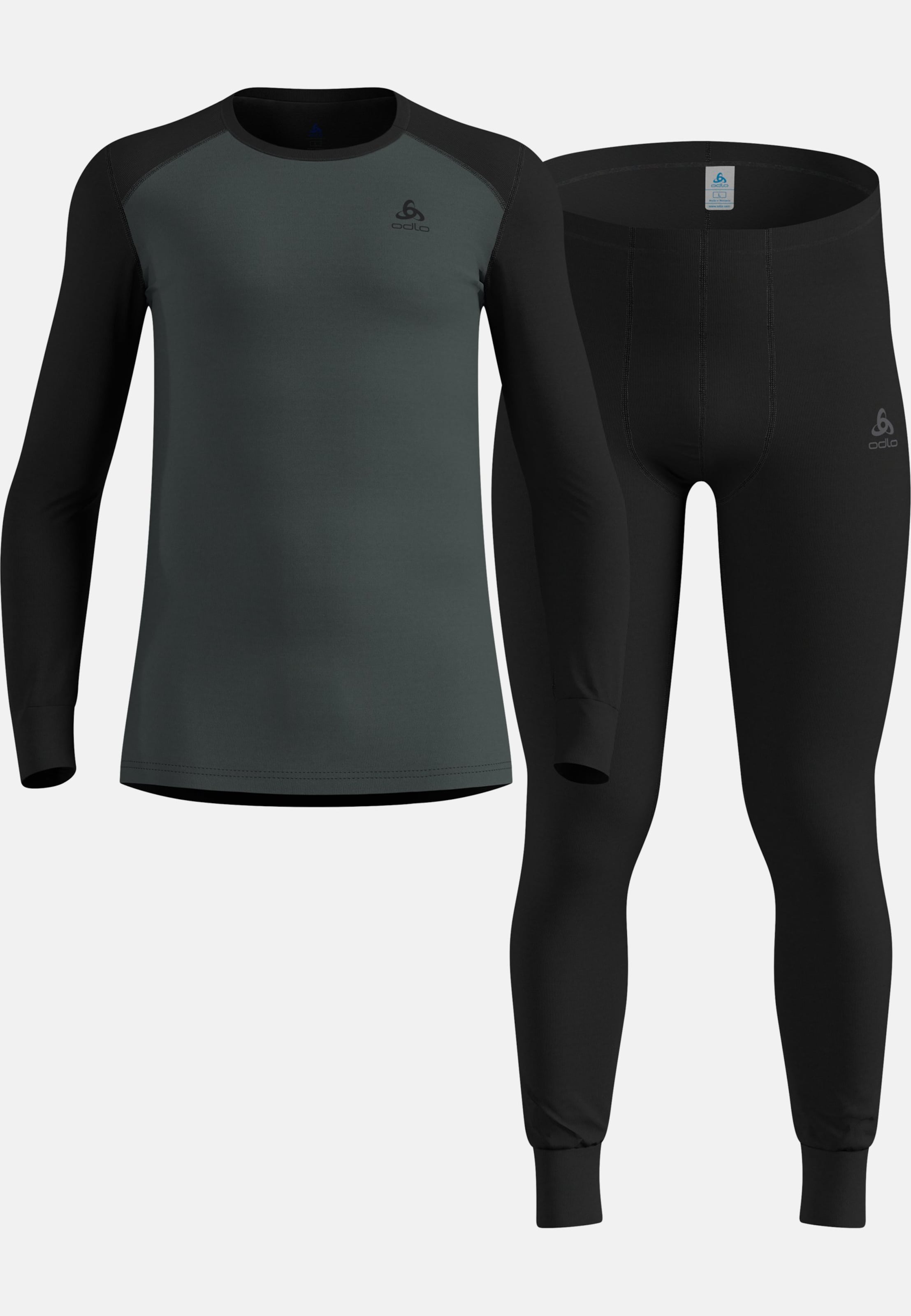 Active Warm Base layer Set in black - urban chic