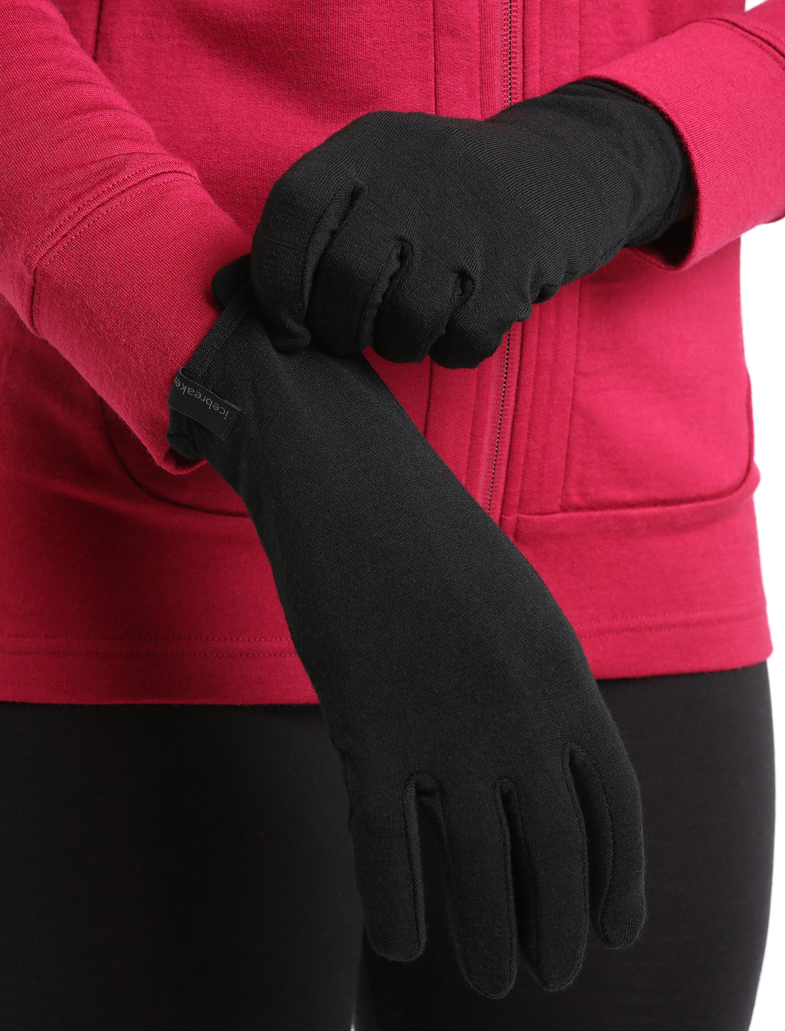 Merino 260 Tech Glove Liners Black