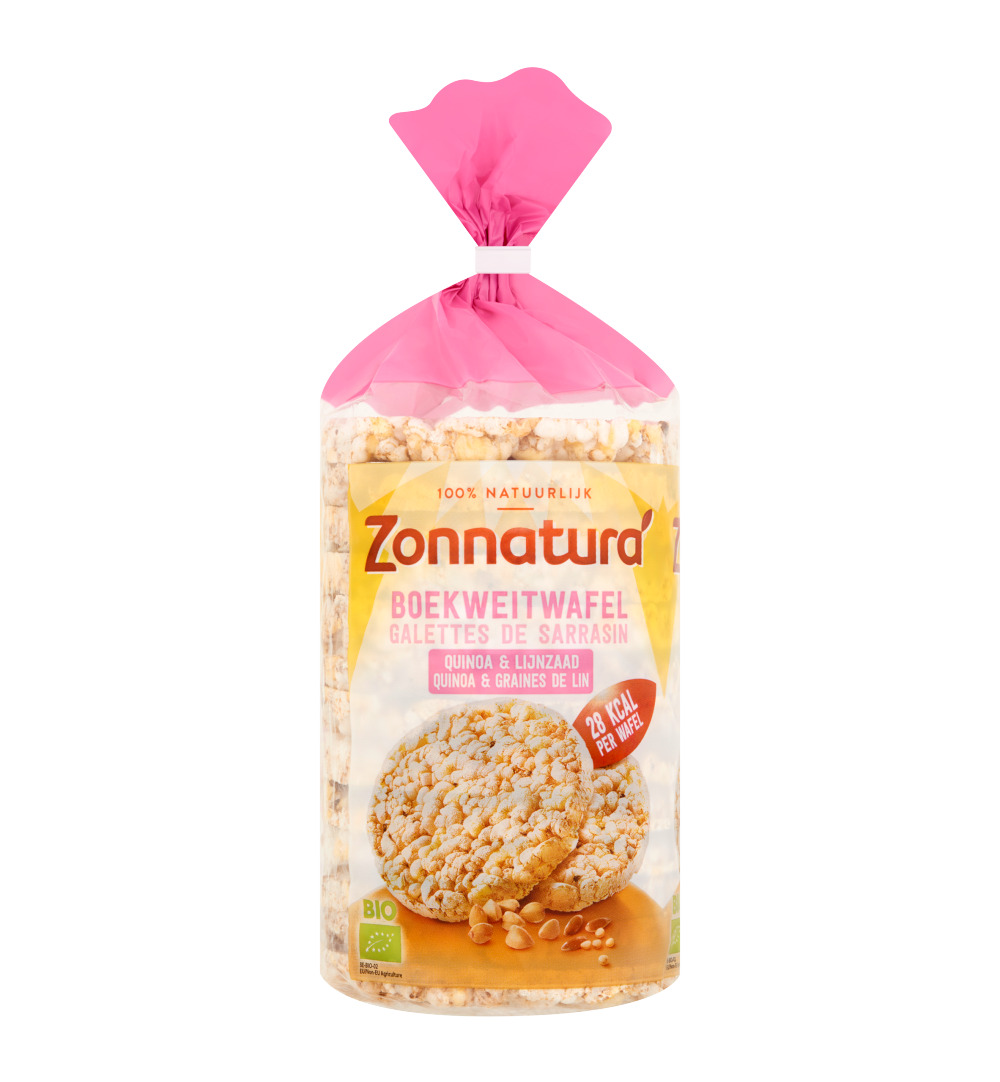 Zonnatura Boekweitwafels Met Quinoa Bio (100 gr)