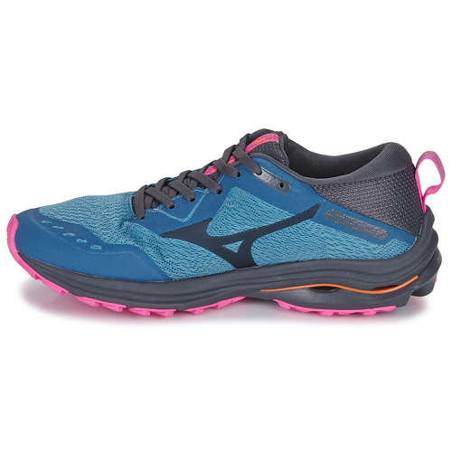 Mizuno - WAVE RIDER TT - Bleu / Rose
