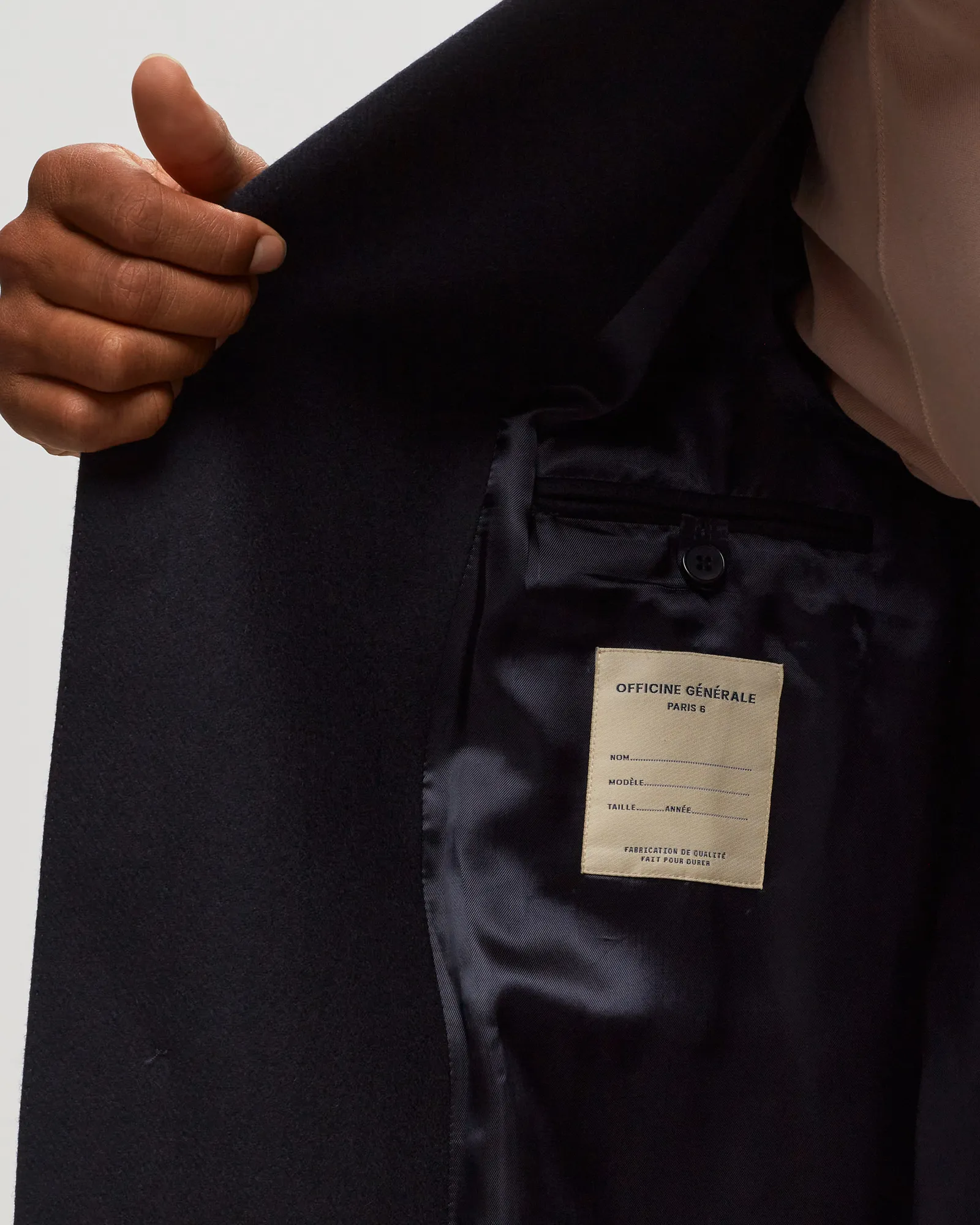 Officine Générale SOFT JACK ITALIAN WOOL WS