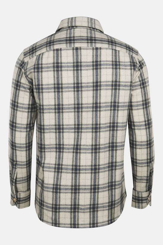 Buitenmens Buitenmens Flannel Melton Ruit Blouse
