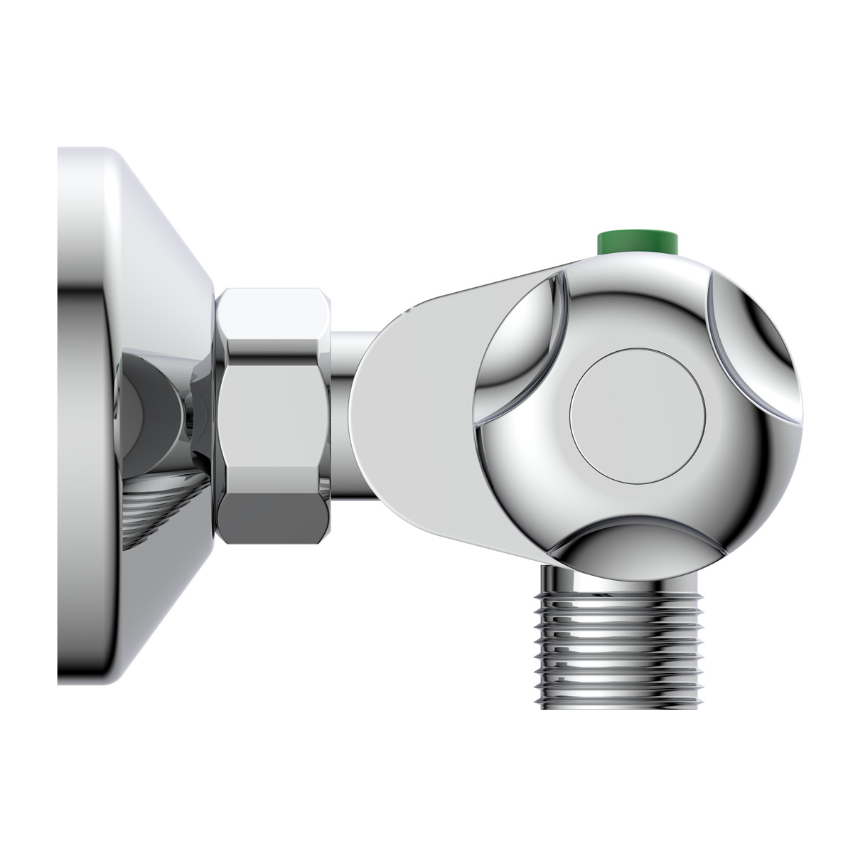 Schutte Vinea thermostatische douchekraan chroom
