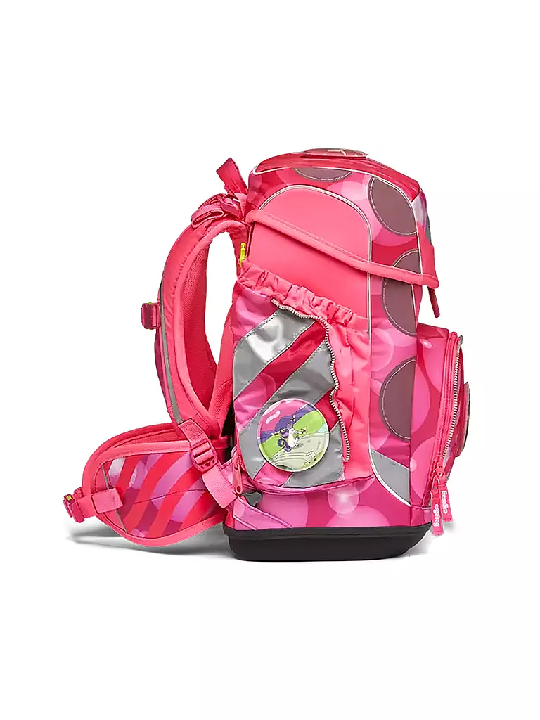 ERGOBAG Schulrucksack-Set 5tlg. Cubo Kunterbuntes Einhorn pink