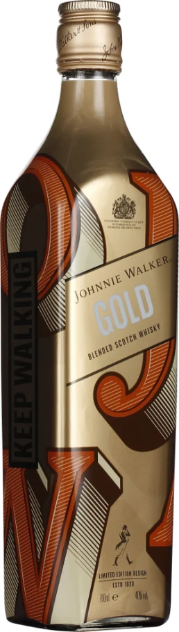 JOHNNIE WALKER GOLD LABEL ICON PACK 70CL