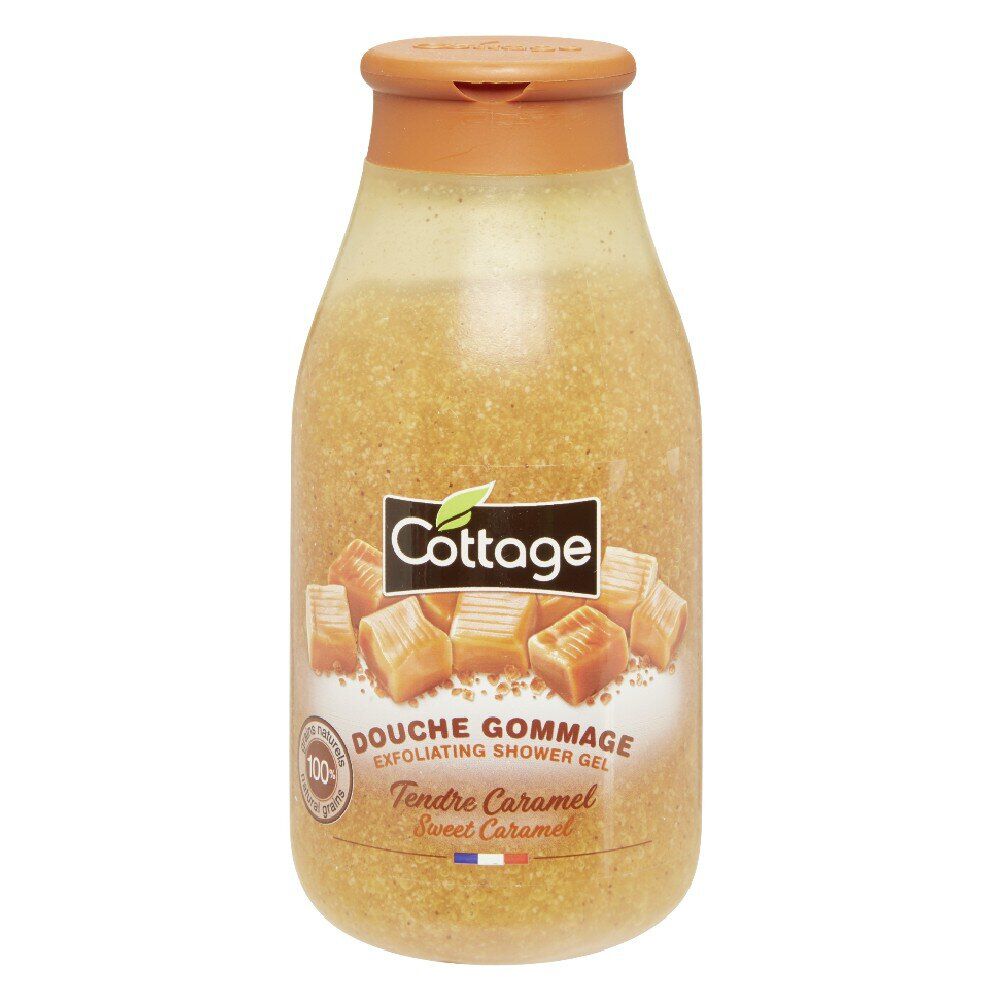 Gel gommage COTTAGE caramel 270ml