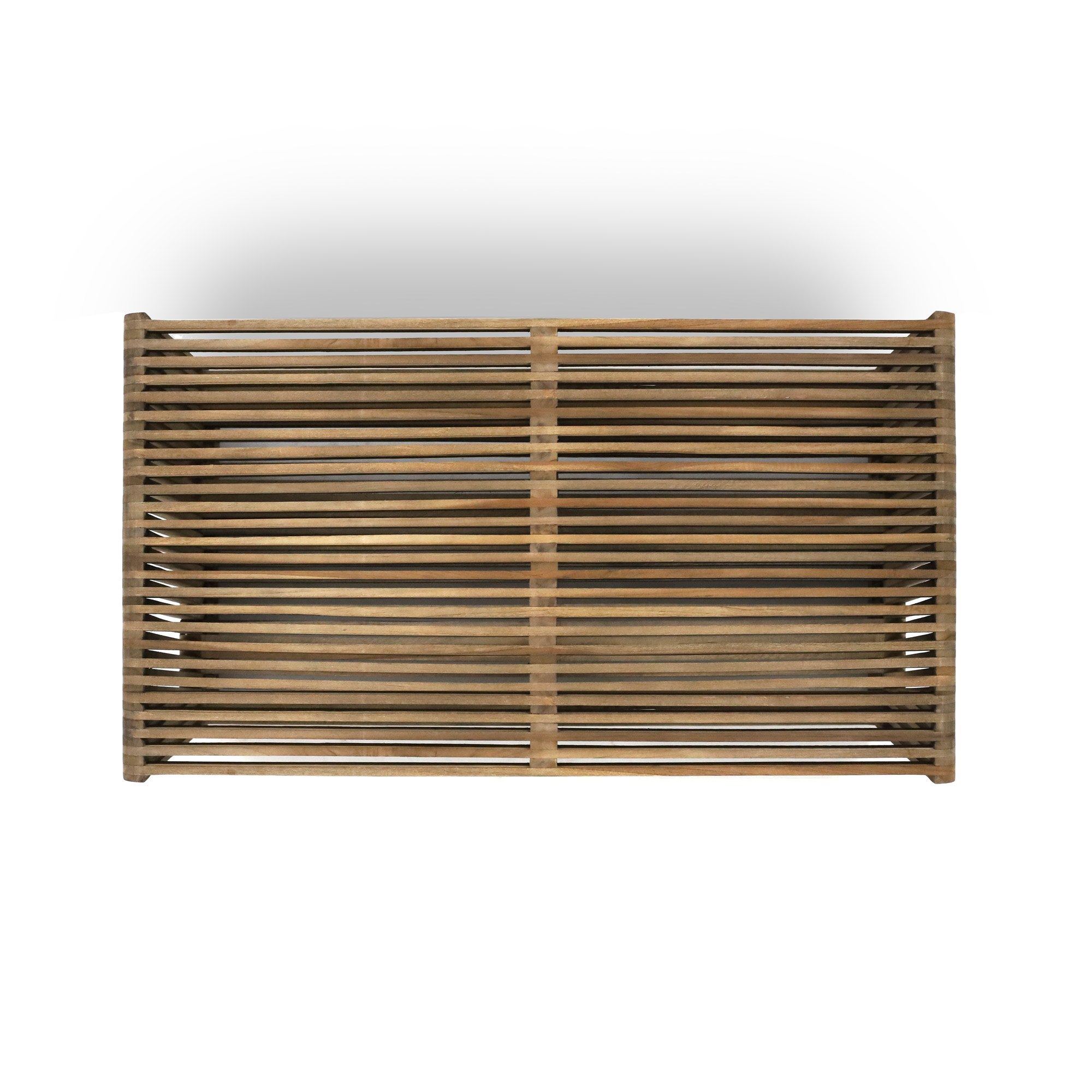 Couchtisch 'Fencer', aus recyceltem Teak, B 85 cm, L 50 cm, H 40 cm von fischer's lagerhaus