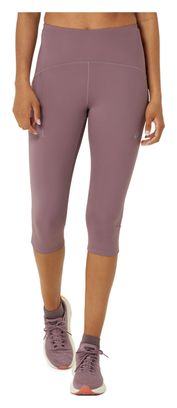 Collant 3/4 Asics Road High Waist Capri Tight Violet Femme