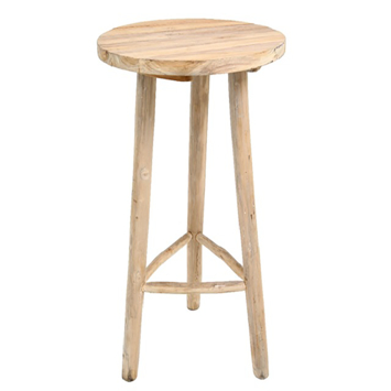 Bartafel Teak natural hout Ø 110 cm