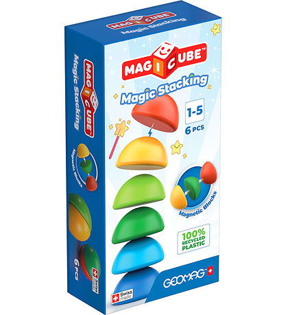 Geomag Magnetspielzeug - Magic Stacking - 6 Teile