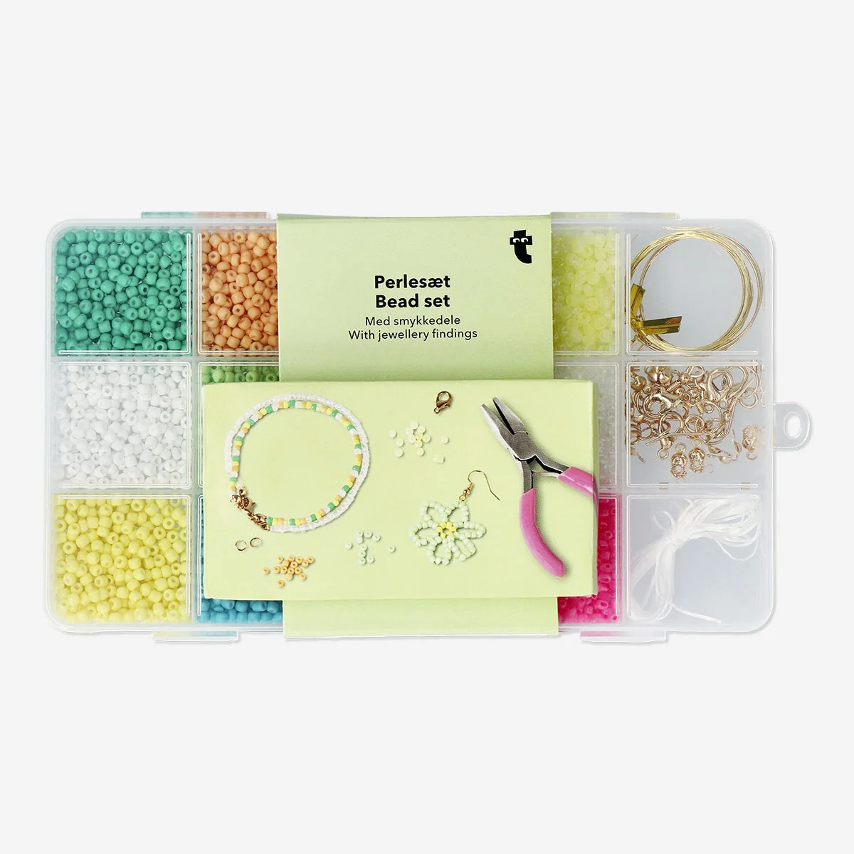 Smykkesæt med perler