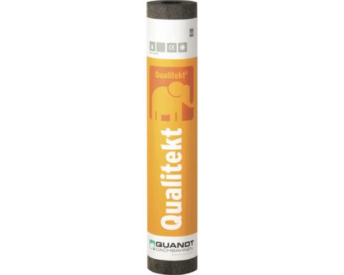 Quandt Bitumen Dakbedekkingsvilt Qualitekt® 500-8 Geschuurd 10 x 1 m Rol = 10 m²