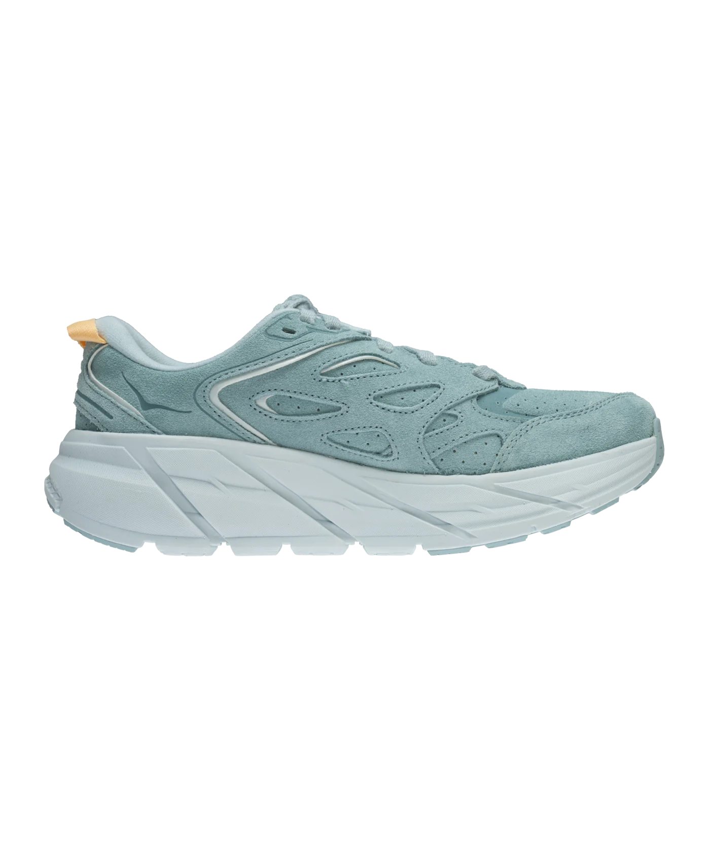 HOKA Clifton L Suede Blau