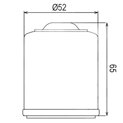 Filtre à huile HifloFiltro HF183 Type origine