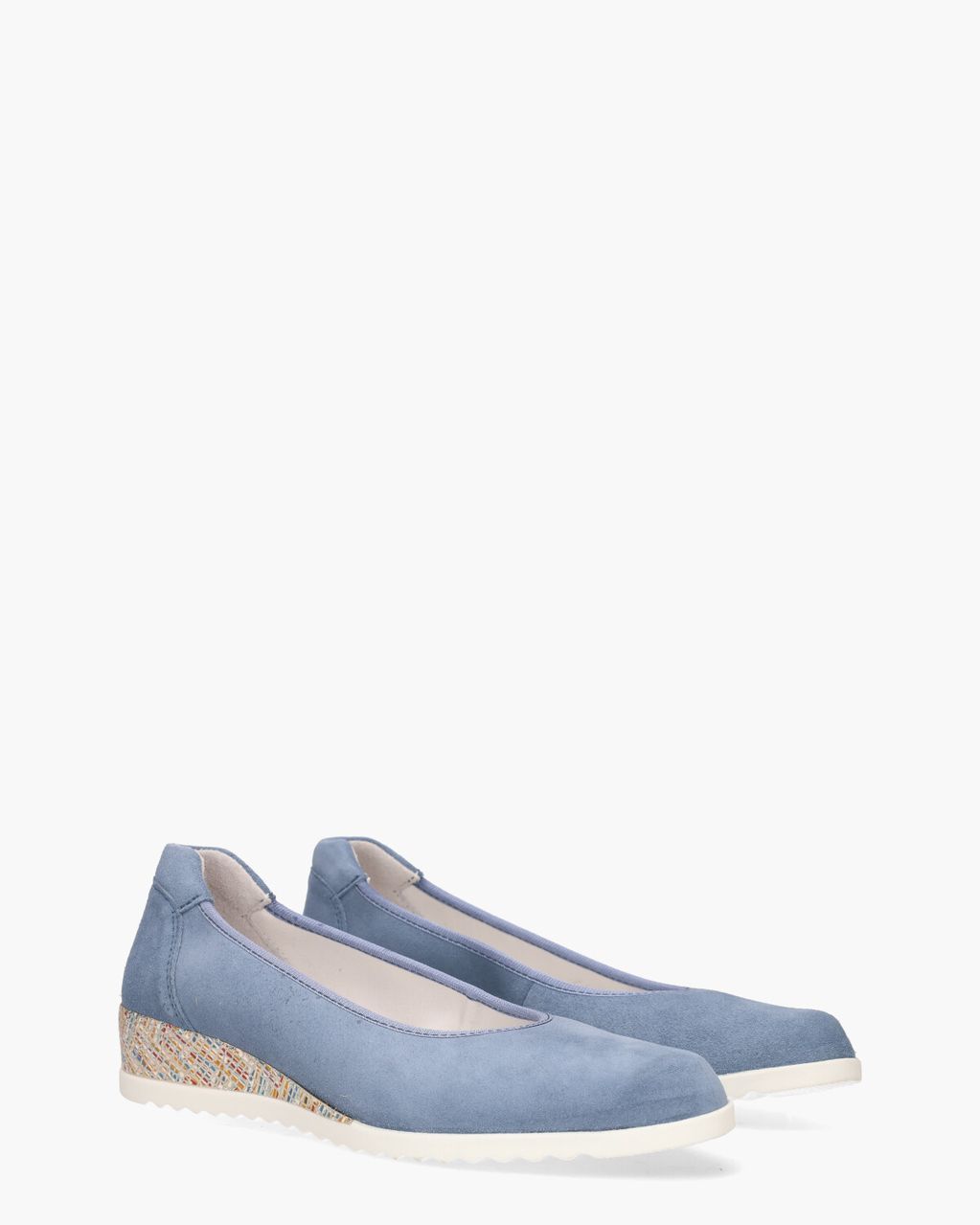 Cypres Talya Lichtblauw Damesloafers