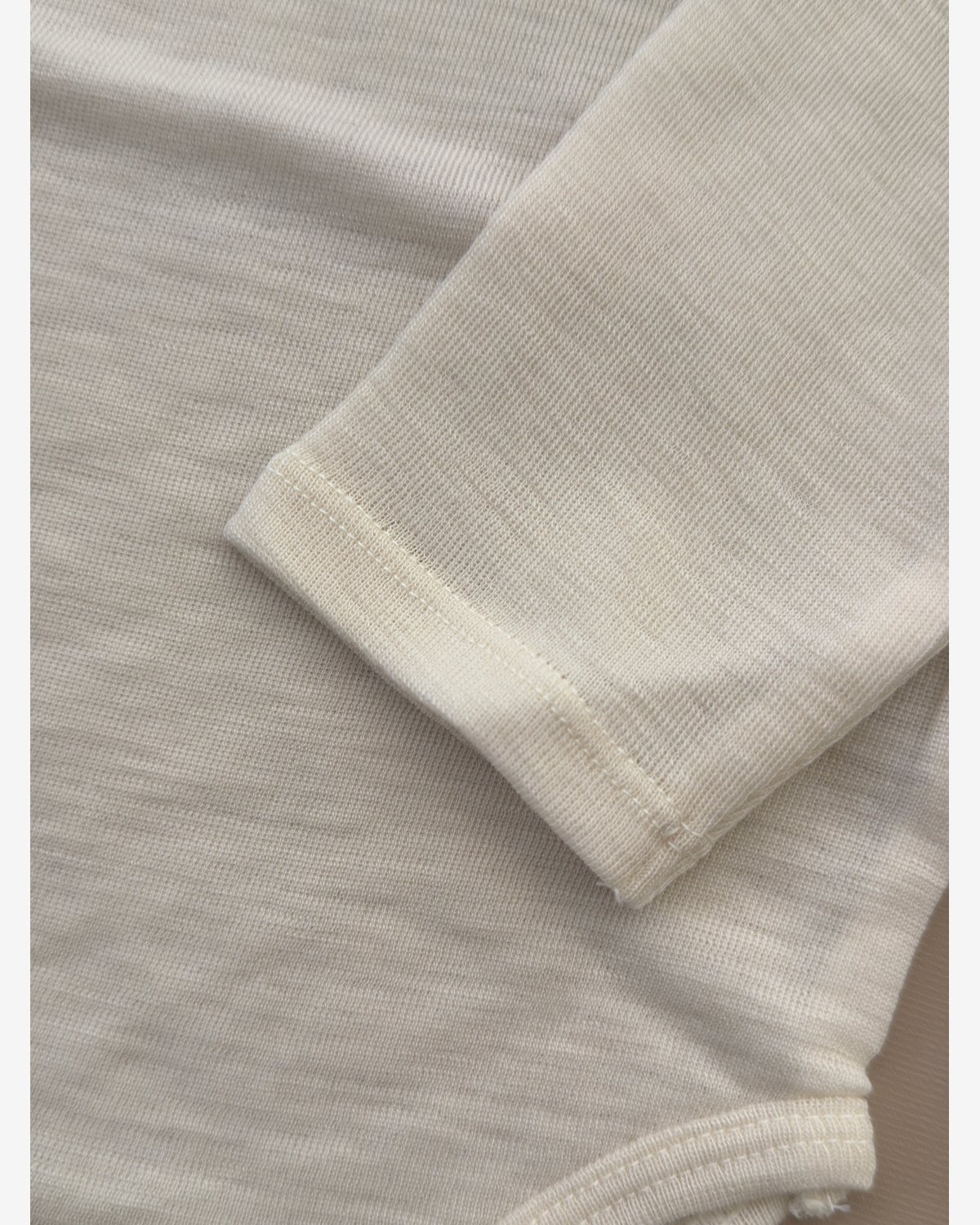 Ullbody m/ Konvolutt Hals – 100% Merino | Erba Wool LS Body