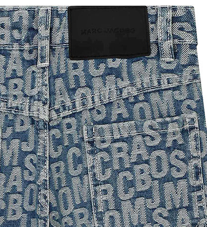 Little Marc Jacobs Jeansshorts - Denim Blue m. Print