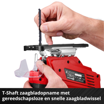 Einhell 18V decoupeerzaag TC-JS 18/70 LI incl 2.5Ah accu en lader