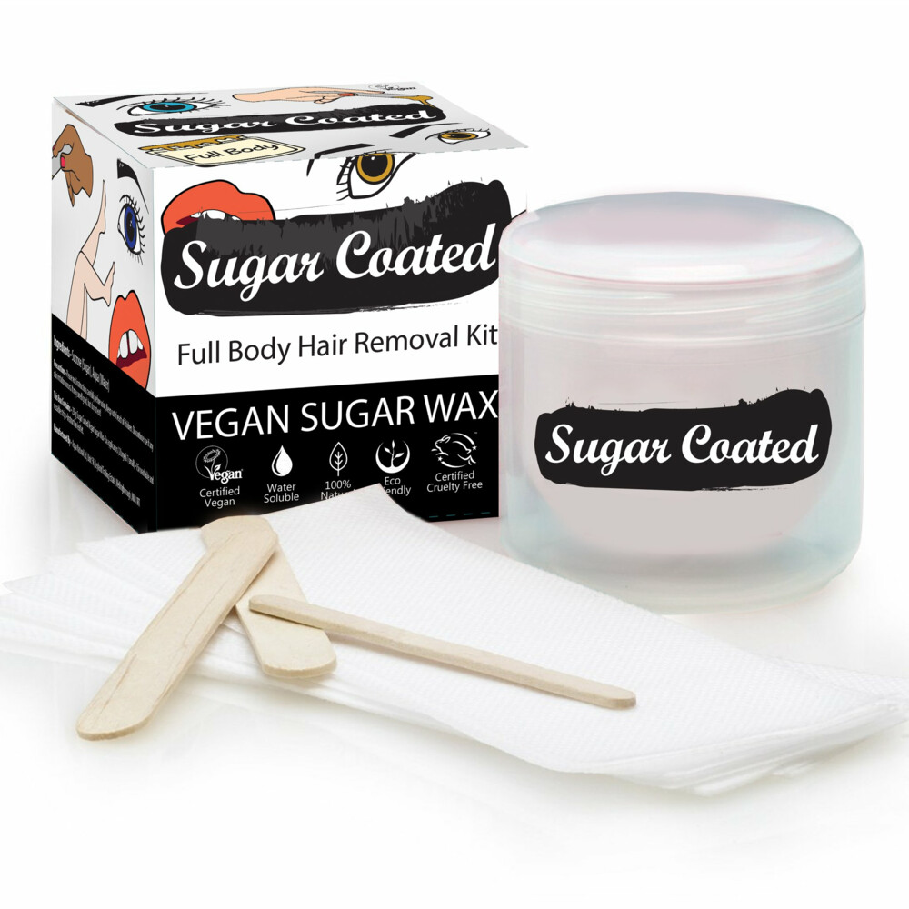 Sugar Coated Vegan Suikerwax Full Body Kit250 gr