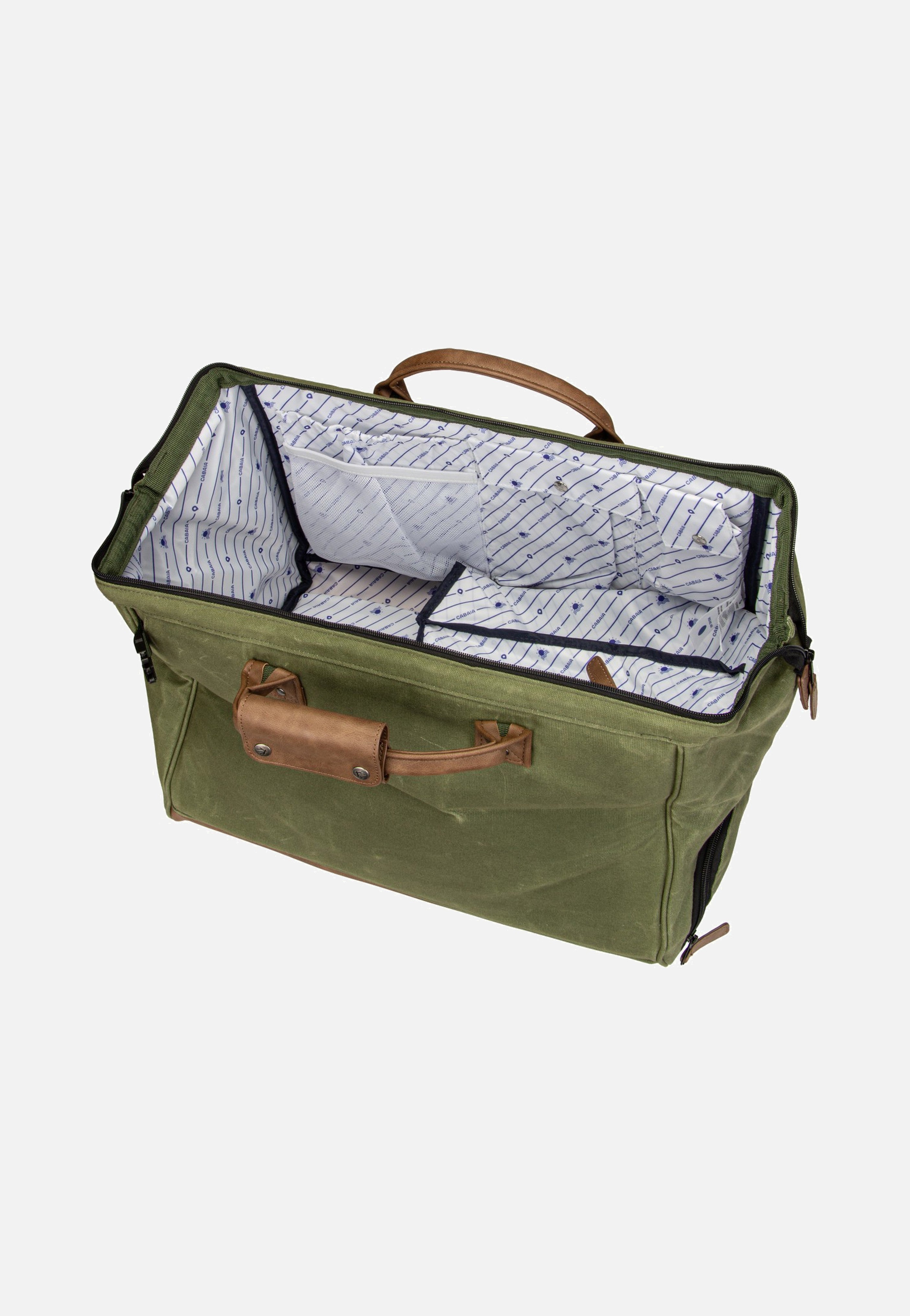 Duffle Adventurer Waxed Cotton Small Nicosia - Dufflebag