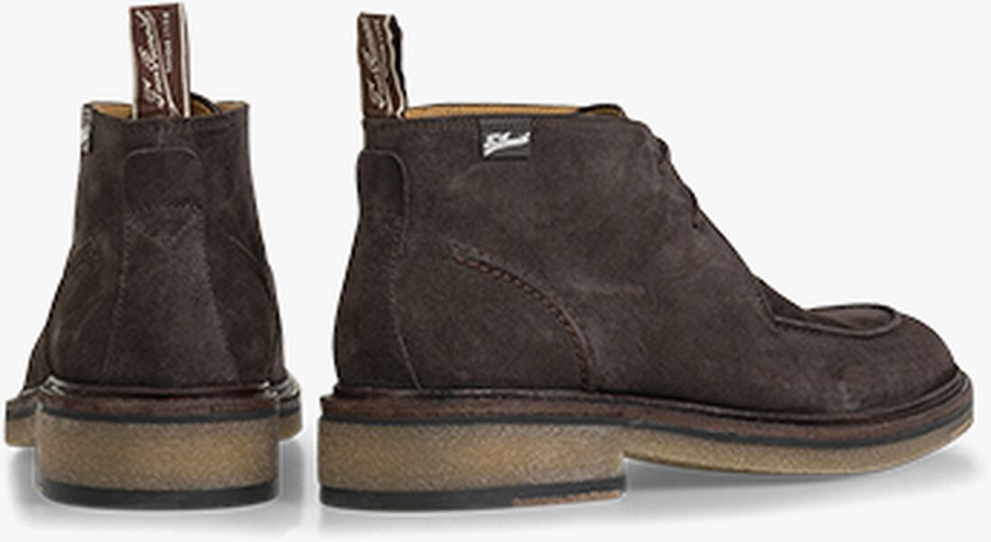 FLORIS VAN BOMMEL bruine floris van bommel veterschoenen sfm-50123