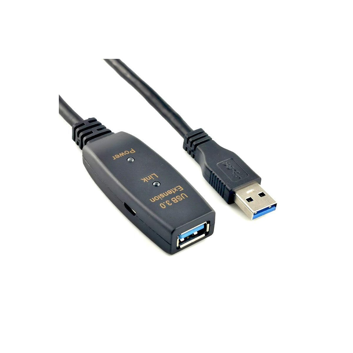 NÖRDIC Active 10M USB3.1 Forlengelseskabel 5GBPSEXtension USB En mann til Kvinne for Xbox, PS5, Oculus, Skriver, Skanner, PlayStation, VR