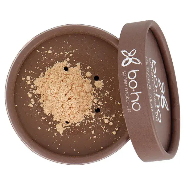 Base em Pó Mineral Solto Boho Green Make-Up nº 01 Bege Claro 10g