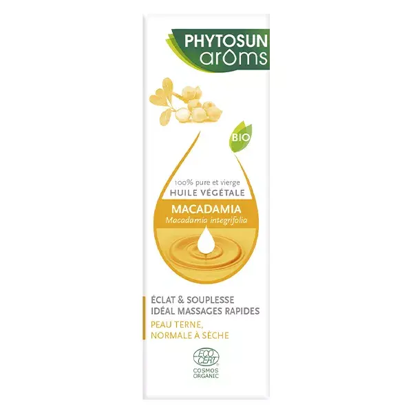 Óleo de Macadâmia Orgânico Phytosun Arôms 50ml