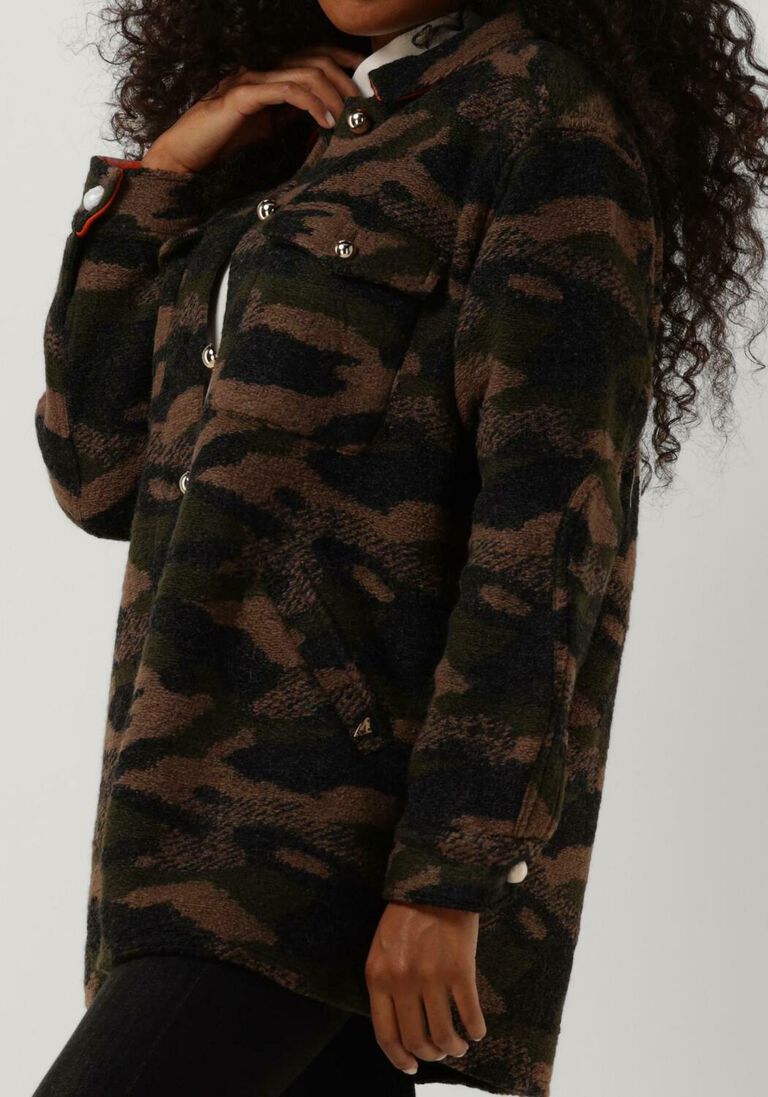 MOS MOSH groene mos mosh jack vera camo jacket