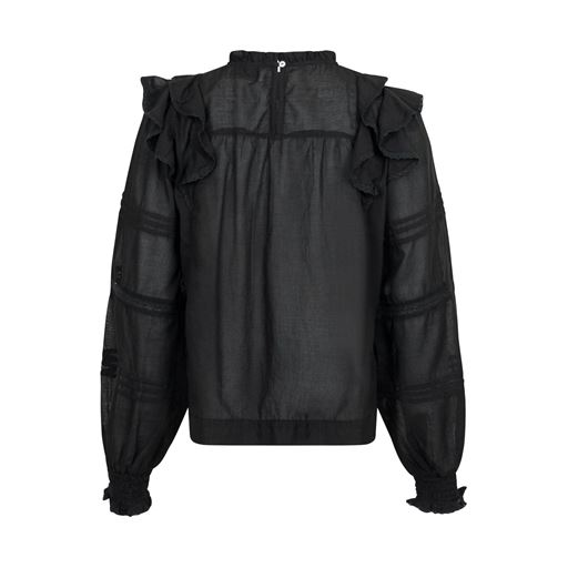 Neo Noir Simkie S Voile Bluse, Black, 34