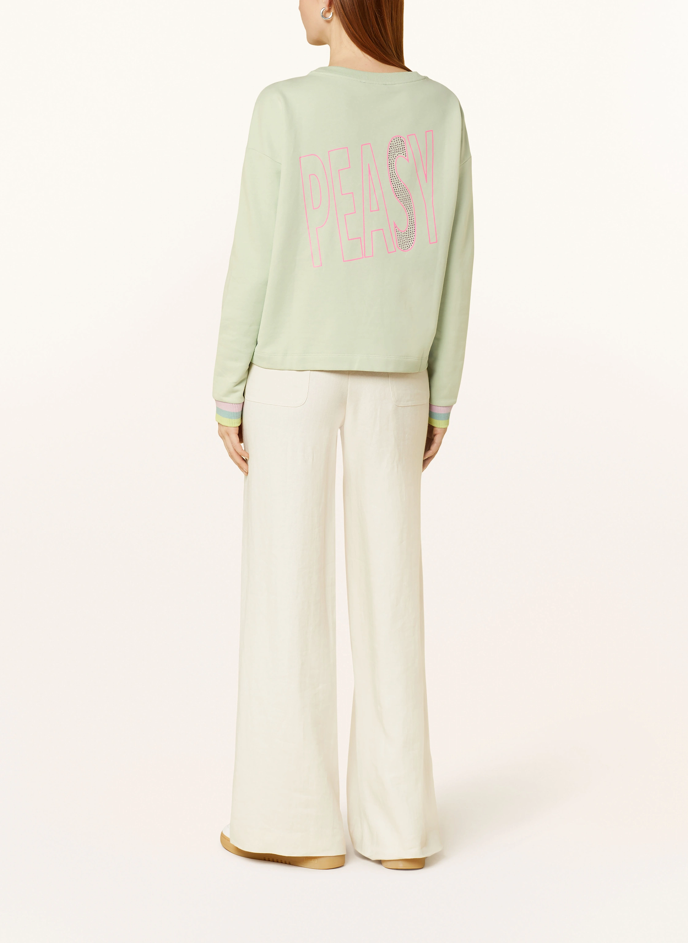 CARTOON Sweatshirt mit Schmucksteinen