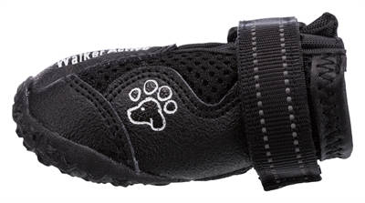 Trixie honden pootbescherming Walker Active Zwart L-XL 2 st