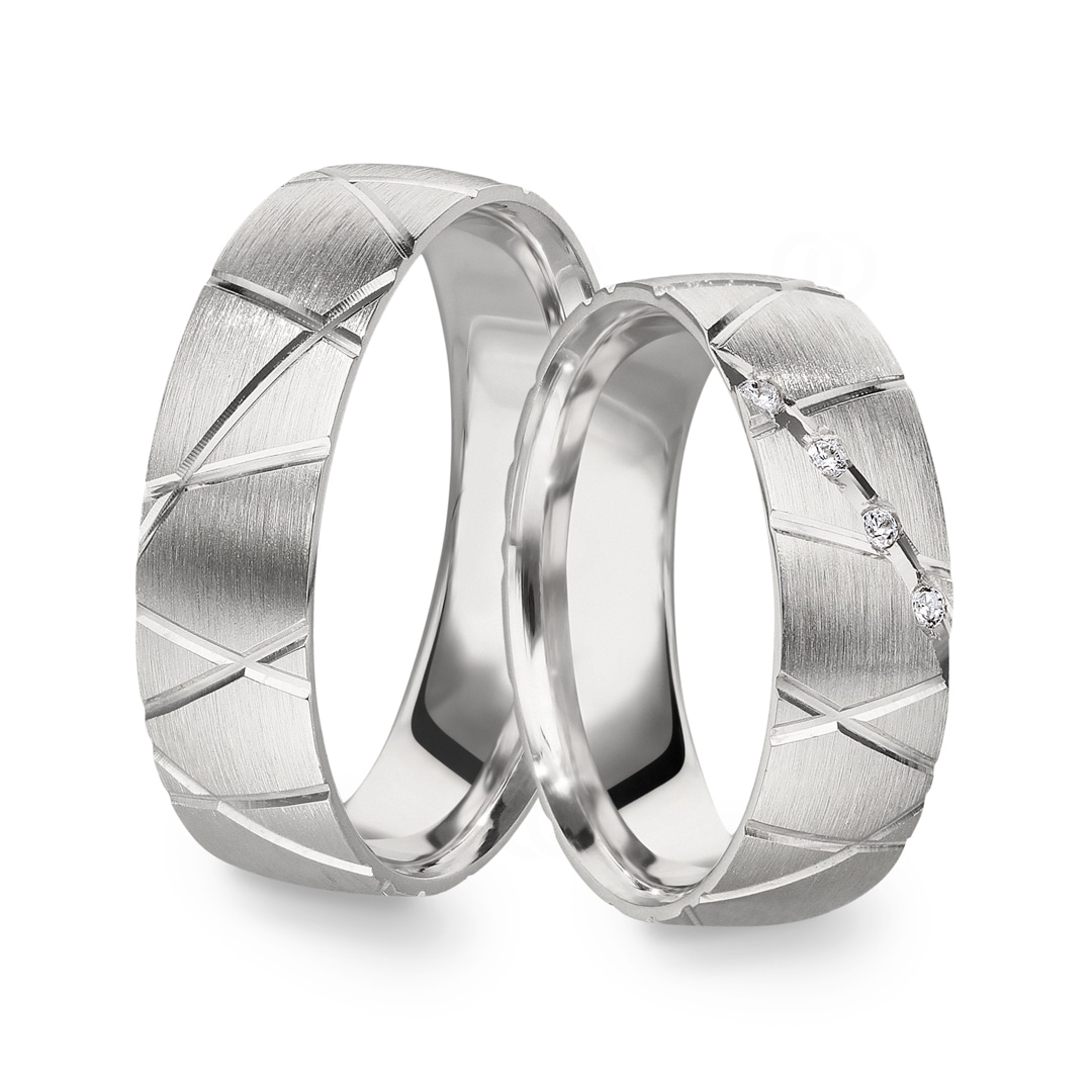 Paarringe 925 Silber Perugia