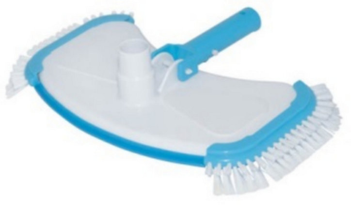 Tête balai papillon + brosses pour manche télescopique