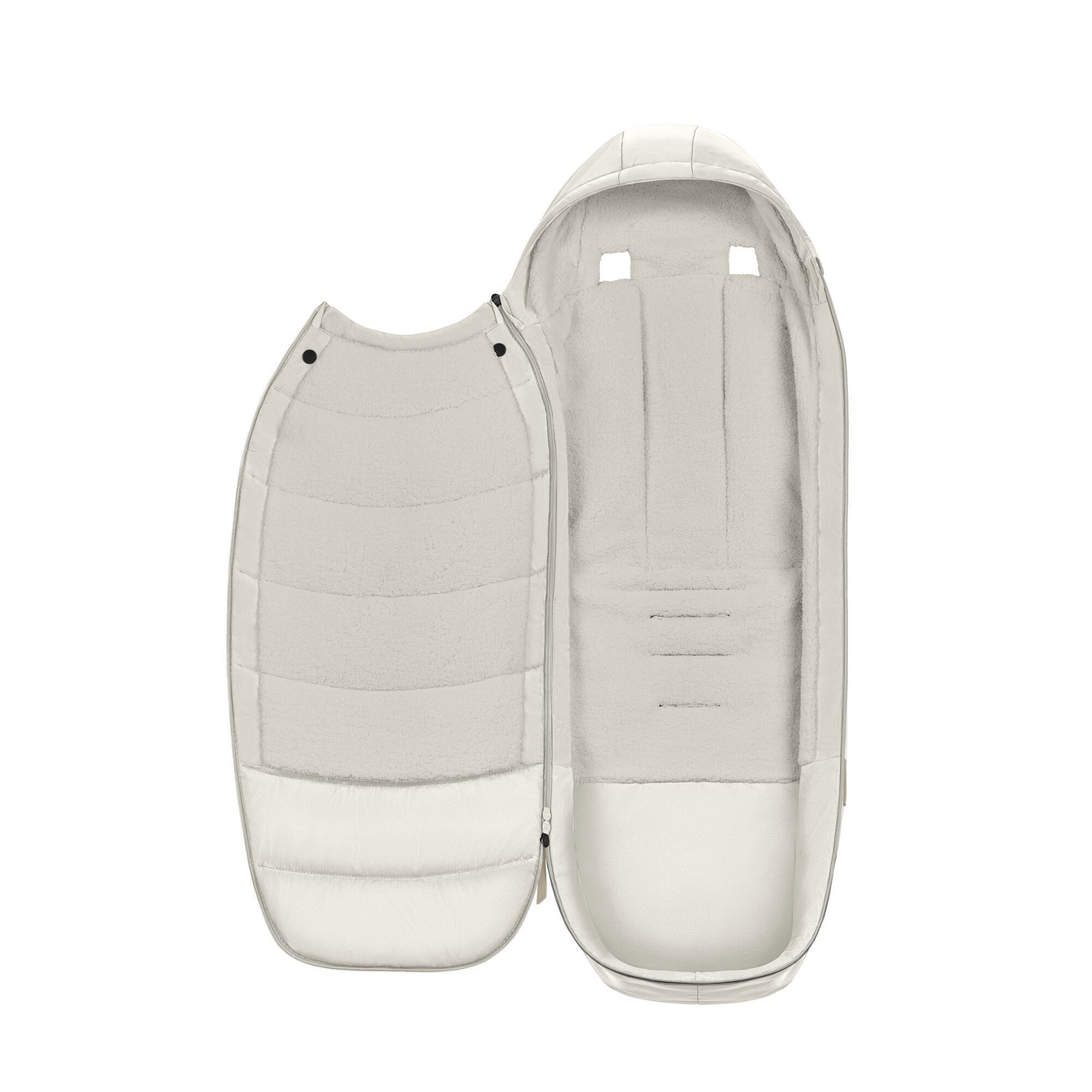 Platinum Fußsack Off White