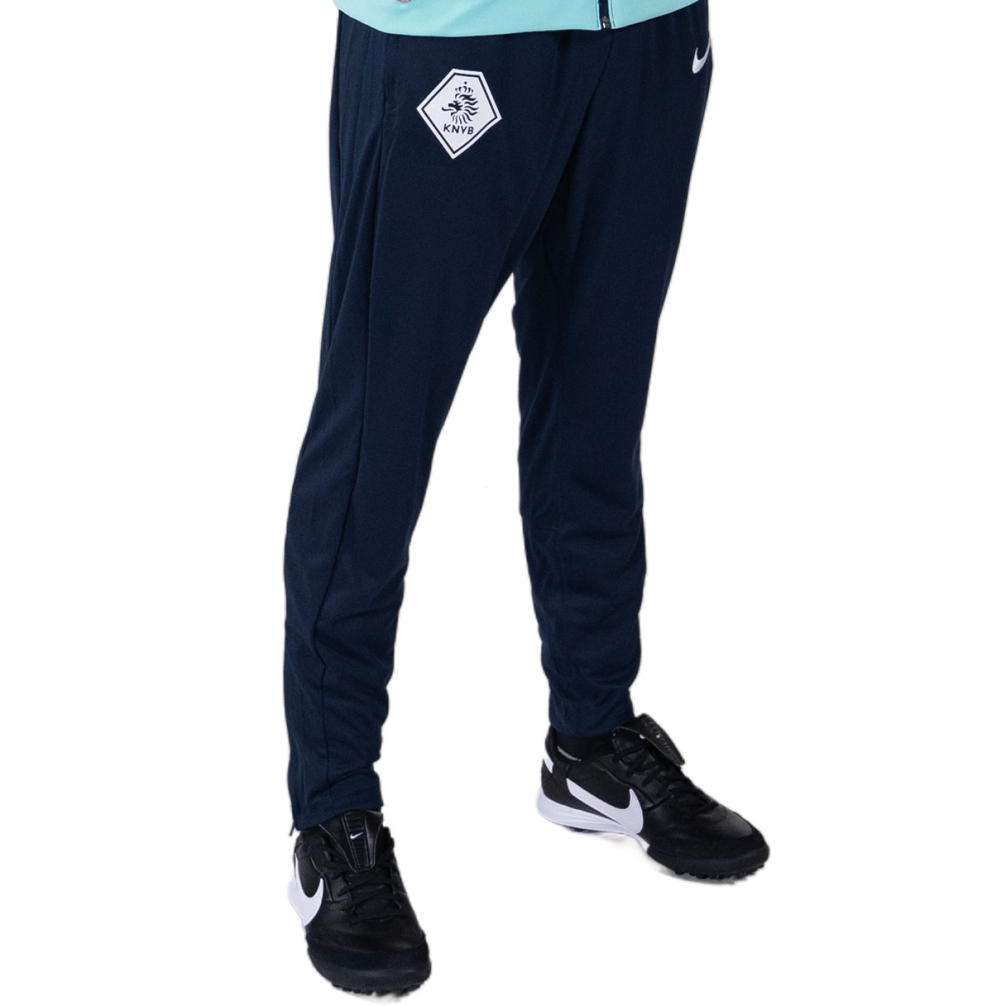 Nike KNVB Scheidsrechters Trainingsbroek 2024-2026 Donkerblauw Wit