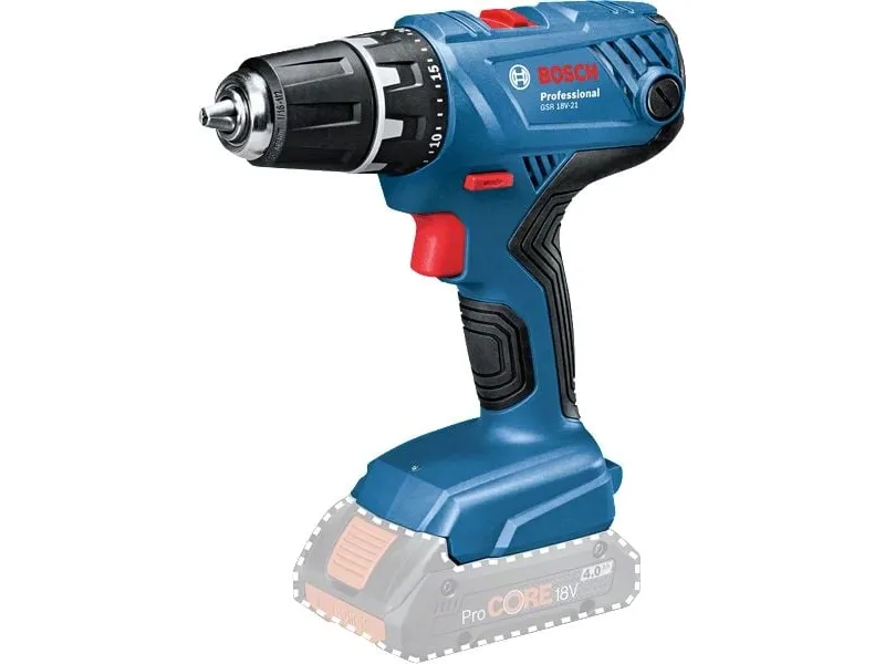 Bosch AKKUSKRUEMASKINE GSR 18V-21 SOLO - SOLO