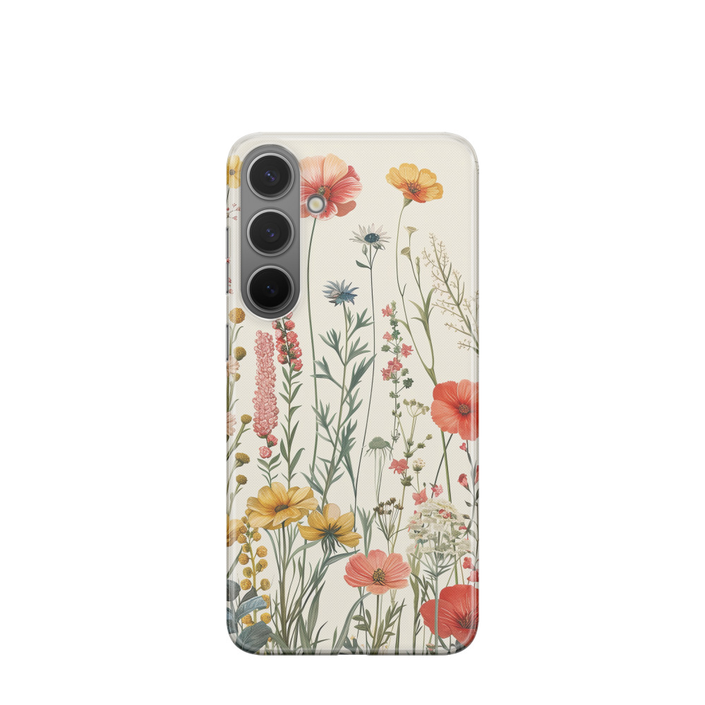 Samsung Galaxy S24 Plus Gummi Hülle Blühender Tanz - Versch. Farben