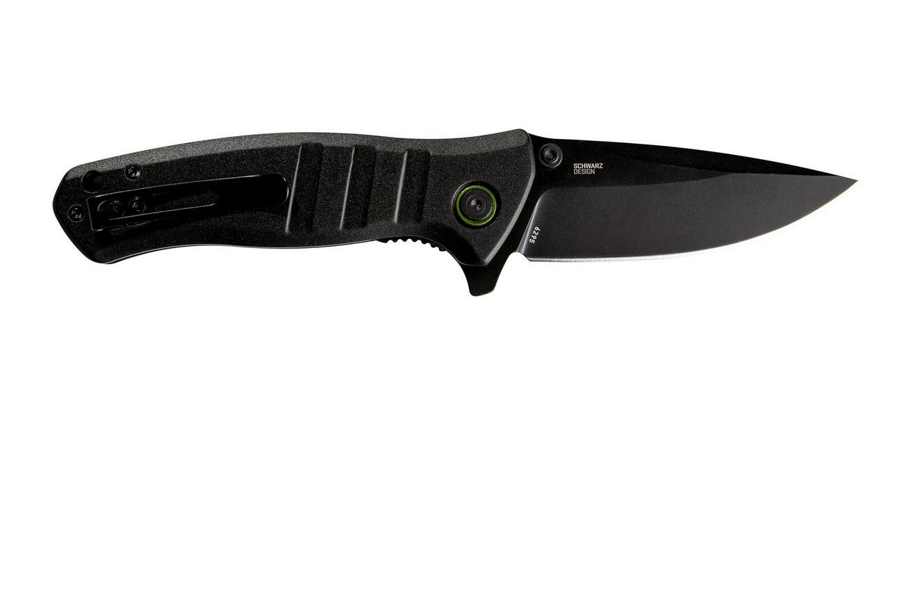 CRKT Dextro, Black zakmes, T.J. Schwarz design