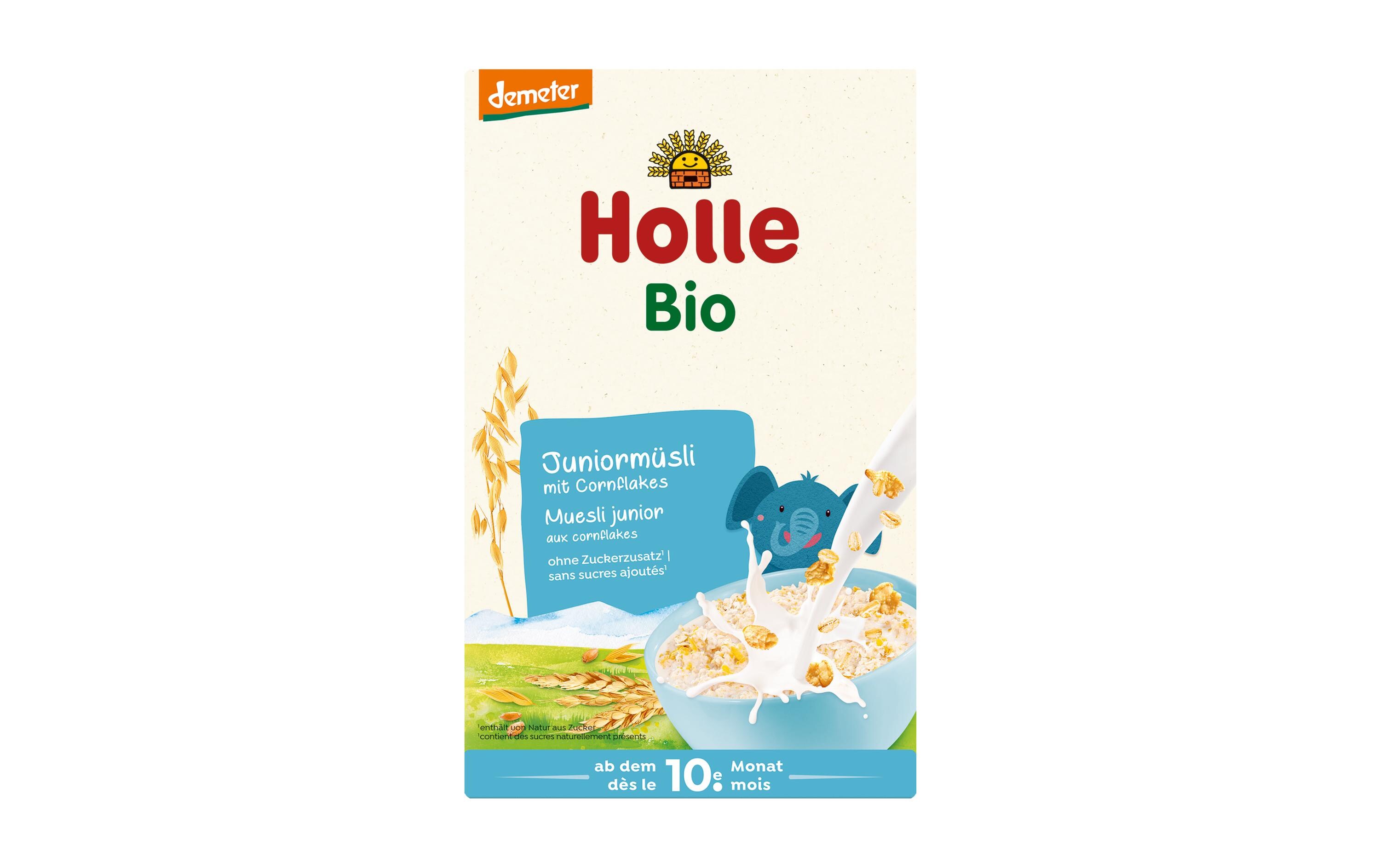 Getreidebrei Bio-Juniormüsli mit Cornflakes 250gGetreidebrei, Bio-Juniormüesli Mehrkorn mit Cornflakes, 1 x 250 g