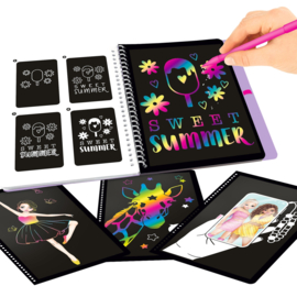 TOPModel magic scratch boek - Hond