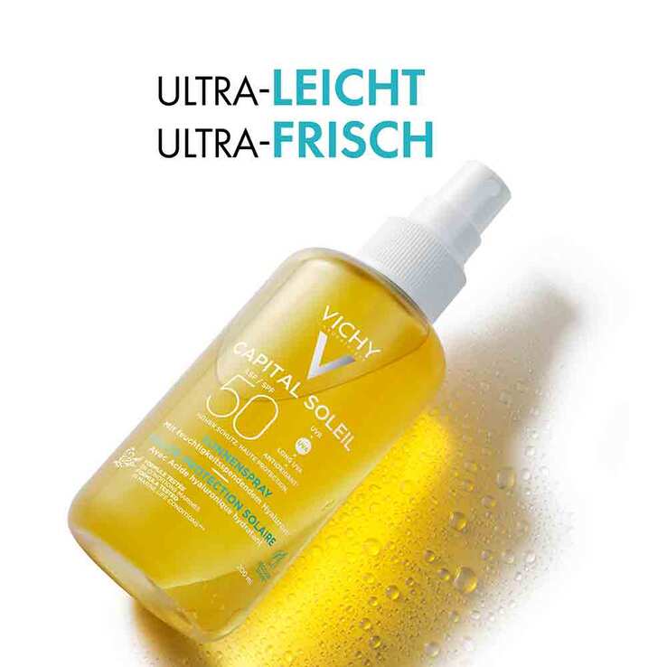 Vichy Capital Soleil Sonnenspray + Hyaluron LSF 50, 2x200 ml