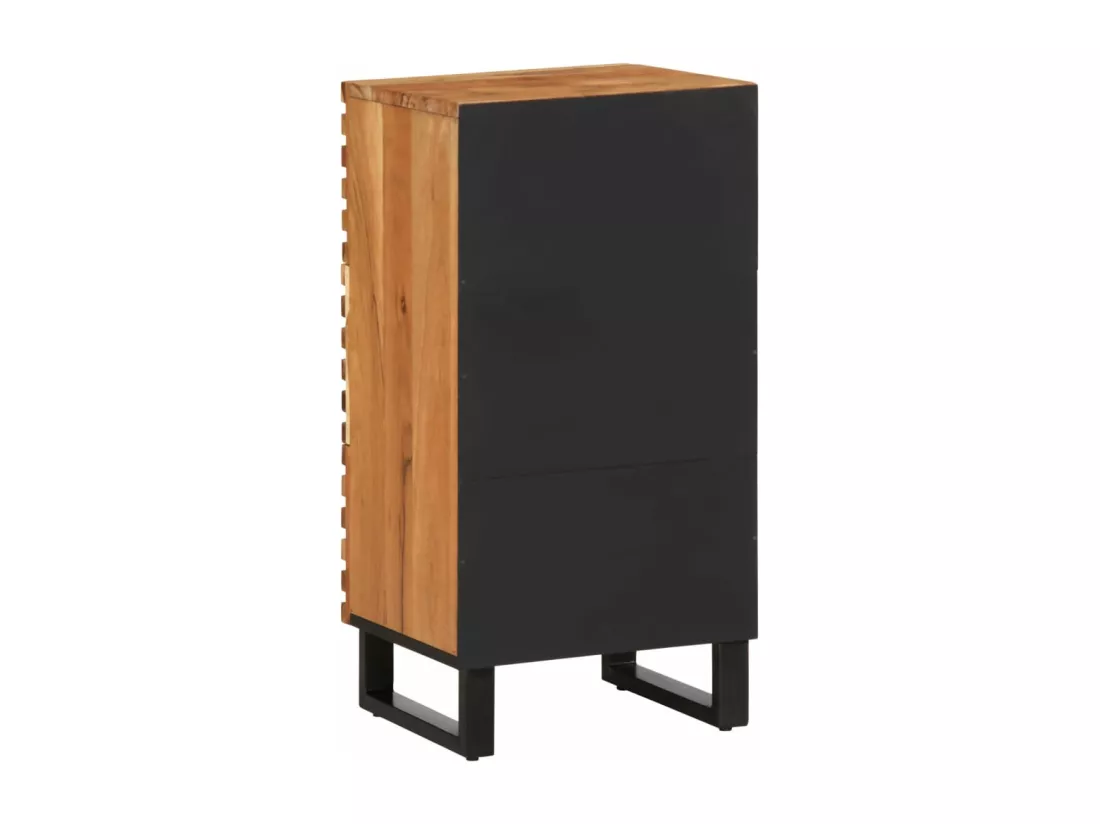 Buffet 40x34x75 cm bois d'acacia massif