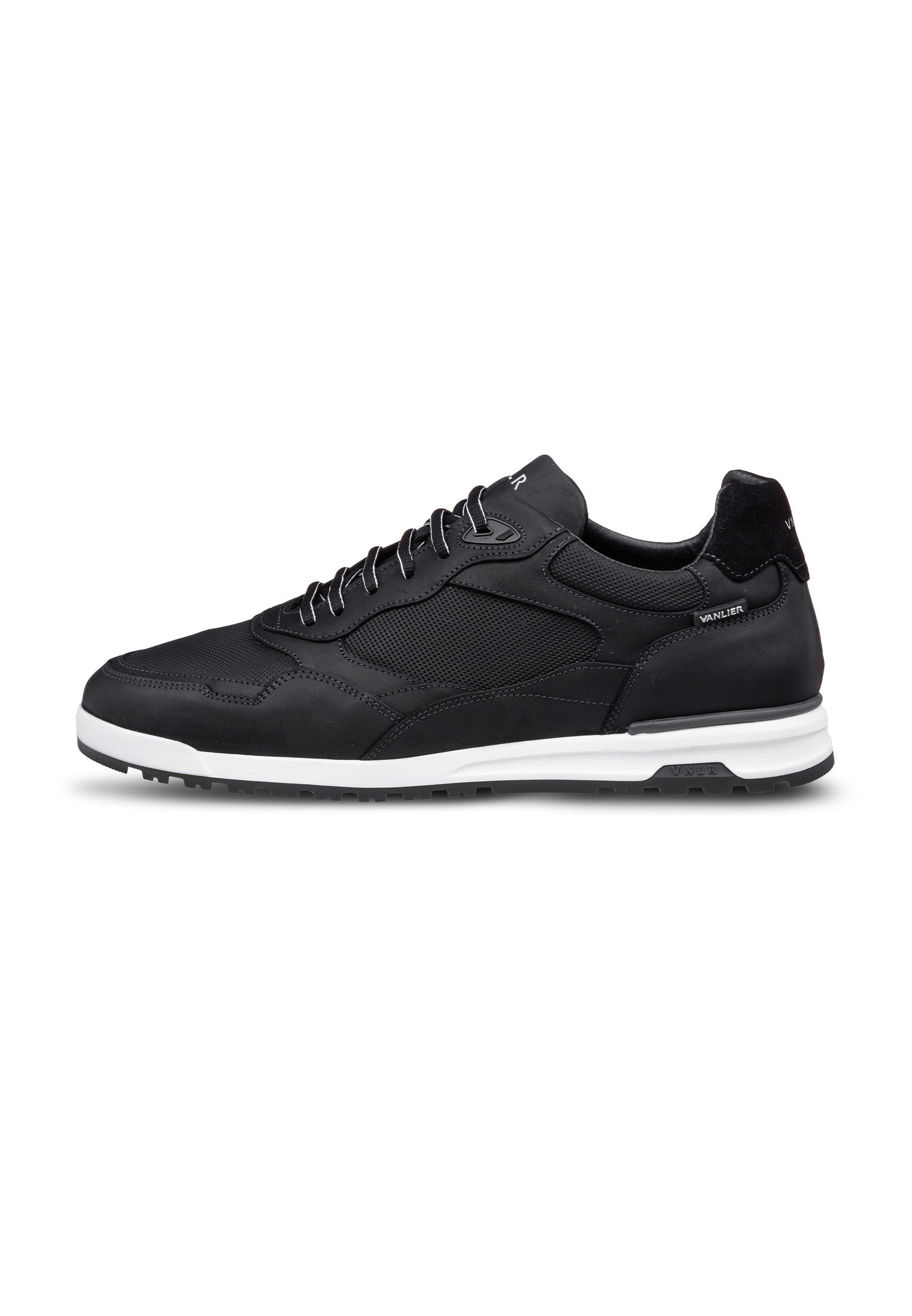 Zwart nubuck Ravello sneaker