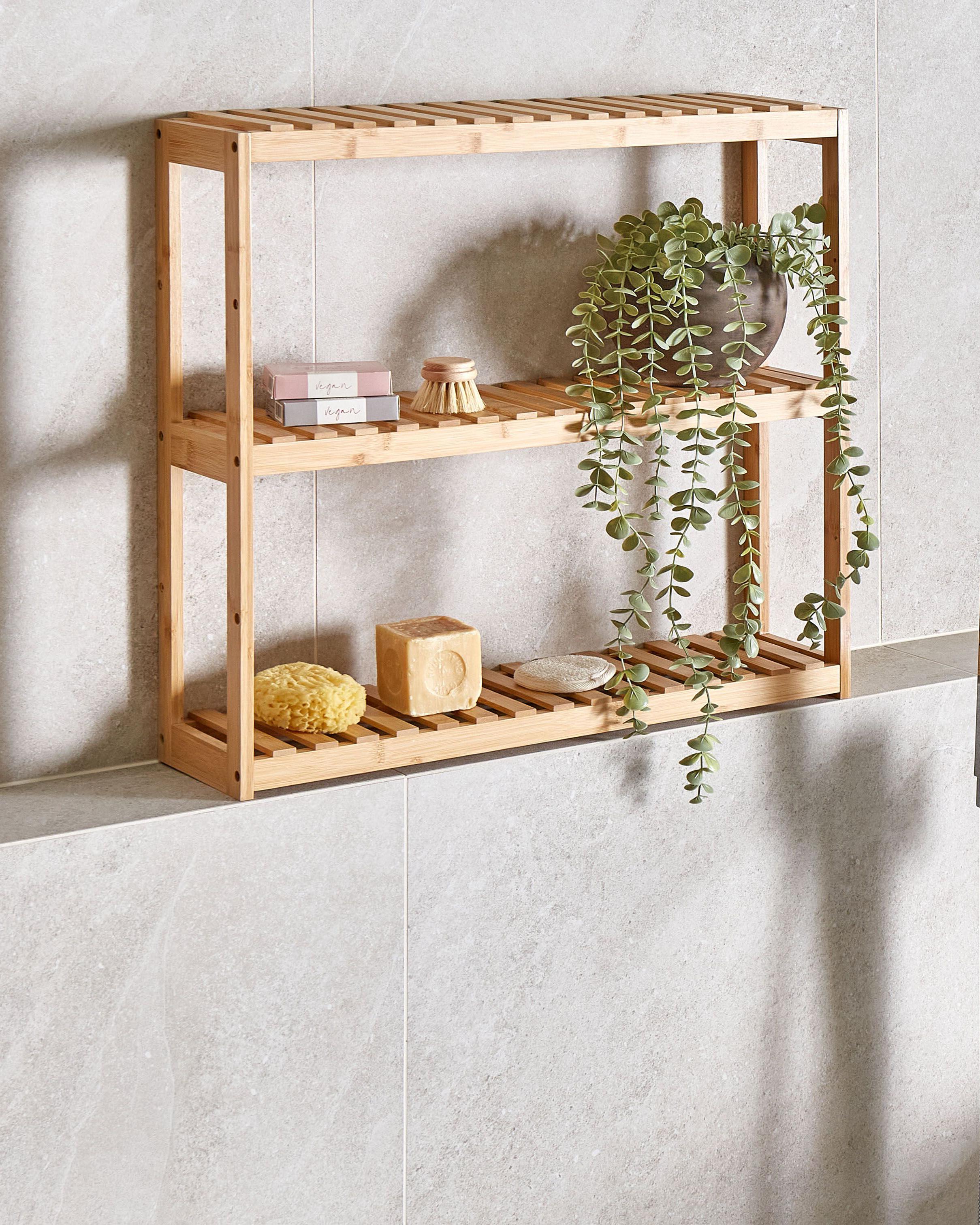 Wandplank bamboe lichthout PADUCAH
