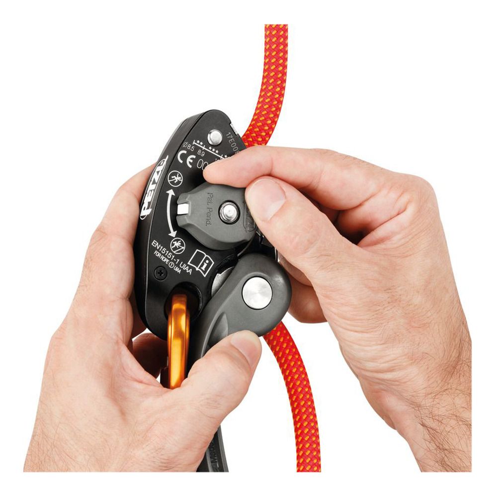 Petzl GRIGRI + - Assureur-descendeur orange