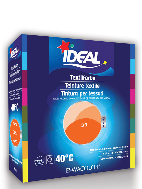 IDEAL MAXI Baumwolle Color<br>1 Stück, No39 orange