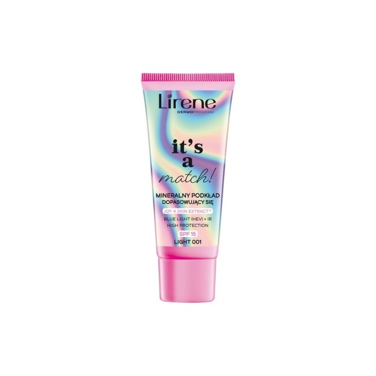 Lirene It's a Match mineralische Gesichtsgrundierung SPF15 /001/ Light 30 ml