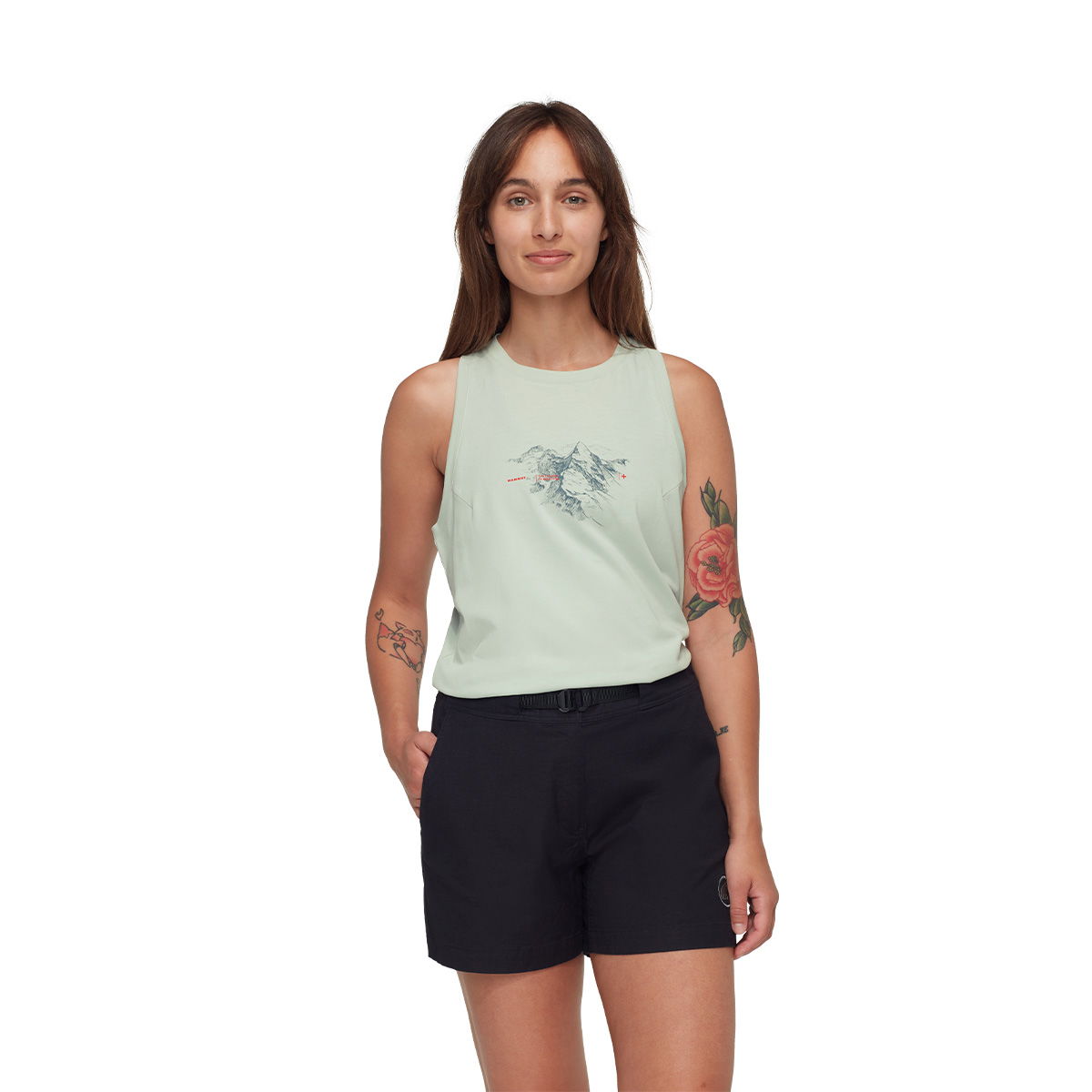 Mammut Core Tank Top Gradient, dame (Silver Sage)